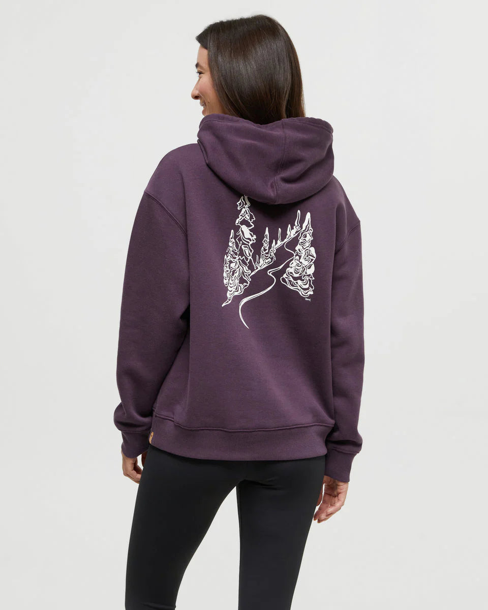 Snowy Trees - Eco Hoodie