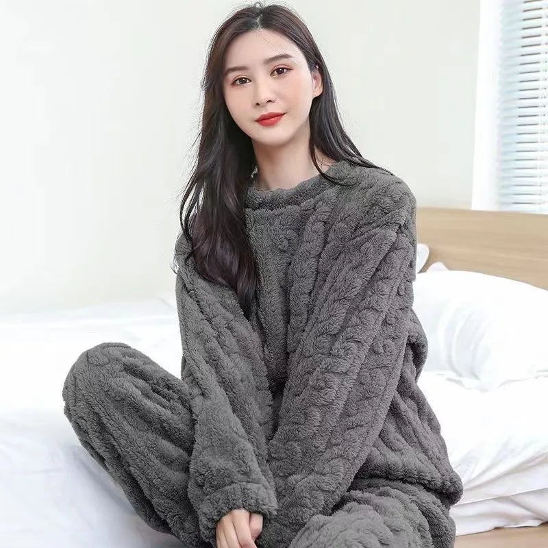 Ensemble Pyjama Femme Automne Hiver